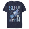 Men's Batman Christmas Sleigh the Hero  Adult T-Shirt