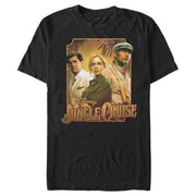 Men's Jungle Cruise Characters Logo  Adult T-Shirt