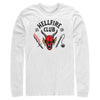 Men's Stranger Things Welcome to the Hellfire Club  Adult Long Sleeve Shirt