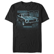 Men's General Motors Chevy Camaro American  Adult T-Shirt