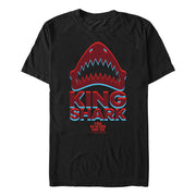 Men's The Suicide Squad King Shark Logo  Adult T-Shirt