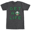 Men's Nintendo Mario Get Life  Adult T-Shirt