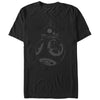 Men's Star Wars The Force Awakens Sleek BB-8  Adult T-Shirt