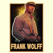 Men's Jungle Cruise Frank Wolff Portrait  Adult T-Shirt