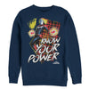 Men's Marvel Captain Marvel Know Your Power  Adult Sweatshirt