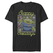 Men's Toy Story Christmas Alien Holidays  Adult T-Shirt