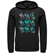 Men's Aladdin Genie Fashion Show  Adult Pull Over Hoodie