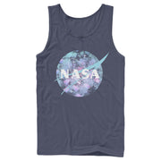 Men's NASA Microscope Logo  Adult Tank Top