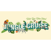 Men's Jungle Cruise Wish You Were Here Postcard Logo  Adult T-Shirt