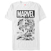 Men's Marvel Captain America Comic Book  Adult T-Shirt