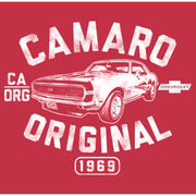 Men's General Motors Distressed Camaro Original  Adult T-Shirt