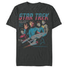 Men's Star Trek: The Original Series Vintage Poster Explore Strange New Worlds  Adult T-Shirt