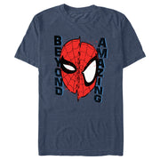 Men's Spider-Man: Beyond Amazing Glitched Hero  Adult T-Shirt