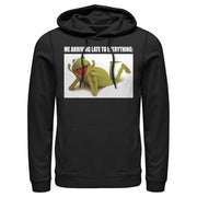 Men's The Muppets Kermit Meme  Adult Pull Over Hoodie