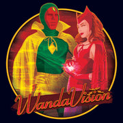 Men's Marvel WandaVision Halloween Wanda and Vision  Adult T-Shirt