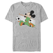 Men's Mickey & Friends Mickey Mouse Ireland Soccer Team  Adult T-Shirt