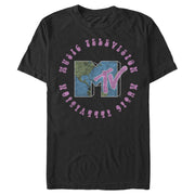 Men's MTV Earth Day Logo  Adult T-Shirt