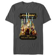 Men's Star Wars The High Republic Jedi For Light and Life  Adult T-Shirt