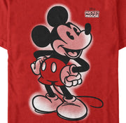 Men's Mickey & Friends Retro Graffiti  Adult T-Shirt