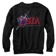 Men's Nintendo Legend of Zelda Ocarina of Time  Adult Sweatshirt