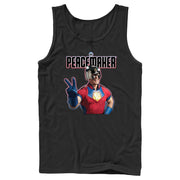 Men's Peacemaker Hero Peace Sign  Adult Tank Top