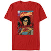 Men's Marvel: Ms. Marvel Comic Book Cover  Adult T-Shirt