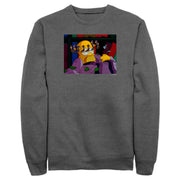 Men's The Simpsons Homer Seeing Stars  Adult Sweatshirt