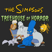 Men's The Simpsons Treehouse of Horror Animals  Adult T-Shirt