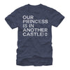 Men's Nintendo Mario Our Princess is in Another Castle  Adult T-Shirt