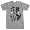 Men's Lost Gods Puppy Bone  Adult T-Shirt