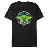 Men's Star Wars: The Mandalorian Grogu Snack Time Frog  Adult T-Shirt