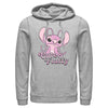 Men's Lilo & Stitch Angel Cute & Fluffy  Adult Pull Over Hoodie