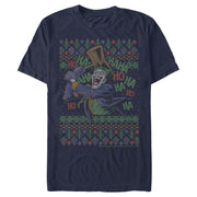 Men's Batman Ugly Christmas Joker Hammer  Adult T-Shirt