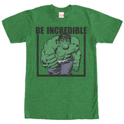 Men's Marvel Hulk Be Incredible  Adult T-Shirt