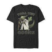 Men's Star Wars Yoda Best Cousin  Adult T-Shirt