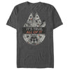 Men's Star Wars The Force Awakens Millennium Falcon It's True  Adult T-Shirt