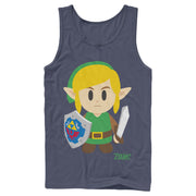 Men's Nintendo Legend of Zelda Link's Awakening Avatar  Adult Tank Top