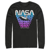 Men's NASA Logo Fade Away  Adult Long Sleeve Shirt