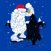 Men's Lost Gods Decorating wth Yeti  Adult T-Shirt