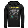 Men's Star Wars The Force Awakens Millennium Falcon X-Wing  Adult Pull Over Hoodie