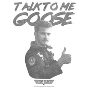 Men's Top Gun Talk to Me Goose Thumbs Up  Adult T-Shirt