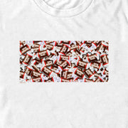 Men's Tootsie Roll Classic Candy Collage  Adult T-Shirt