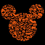 Men's Mickey & Friends Halloween Silhouette  Adult T-Shirt