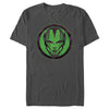 Men's Marvel: Secret Invasion Skrull Green and Purple Logo  Adult T-Shirt