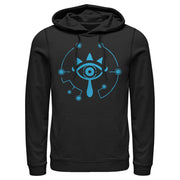 Men's Nintendo Zelda Breath of the Wild Eye  Adult Pull Over Hoodie