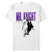 Men's Marvel: Moon Knight Mr. Knight Shadow Sketch  Adult T-Shirt