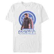 Men's Marvel The Falcon and the Winter Soldier Retro Bucky  Adult T-Shirt