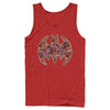 Men's Batman Shield Logo Comic Panel  Adult Tank Top