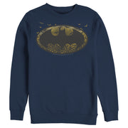 Men's Batman Bat Colony Logo  Adult Sweatshirt