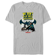 Men's DC League of Super-Pets We Don�t Play Well With Others  Adult T-Shirt